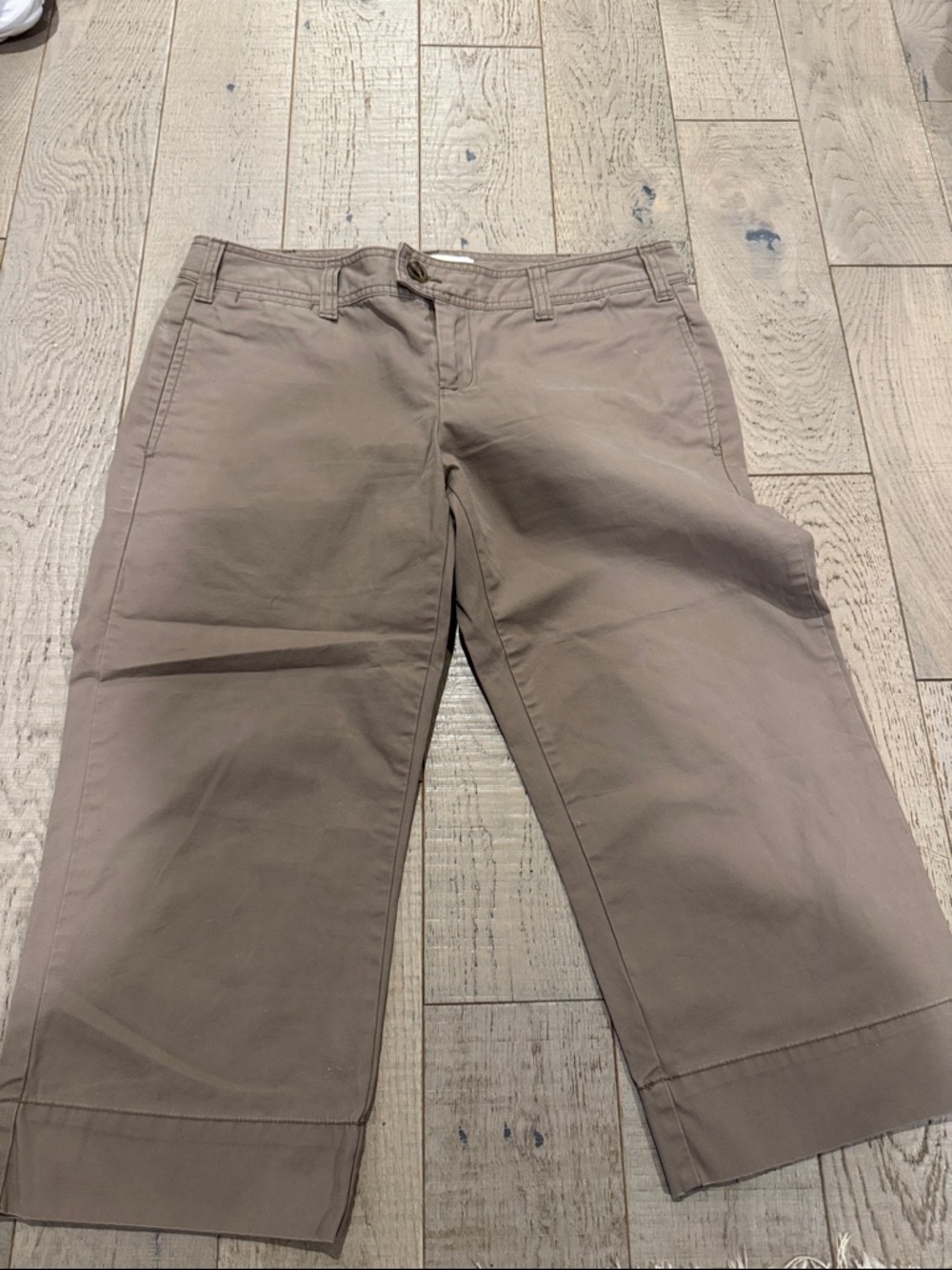 Gap Khaki Crop Pants